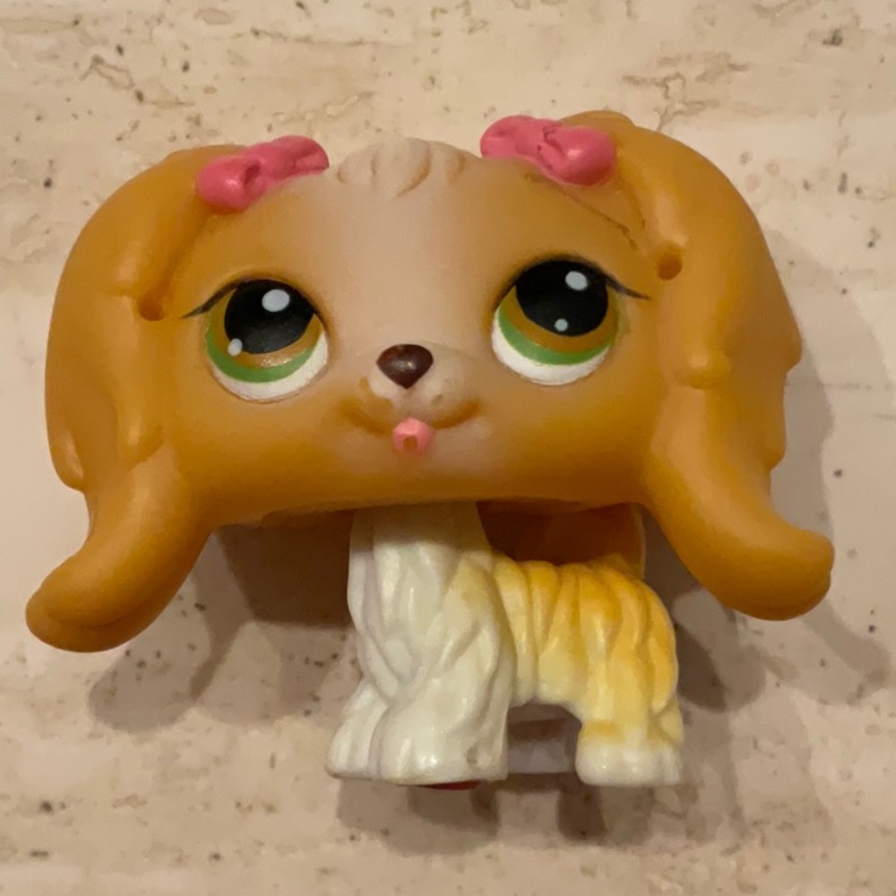 Littlest Pet Shop Cocker Spaniel Dog LPS 79 Toy Pup Puppy Maltese